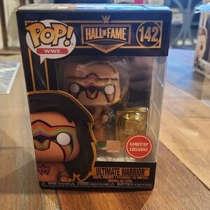 Funko Pop! WWE Ultimate Warrior with Gold Mask